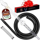 𝗞𝗢𝗠𝗙𝗢𝗥𝗧𝗔𝗕𝗘𝗟: durch den speziellen ergonomischen Griff liegt das Mundstück Shisha besonders bequem und sicher in der Hand. Rutscht nicht, water pipe, fällt nicht, ist einfach da wenn du es brauchst!