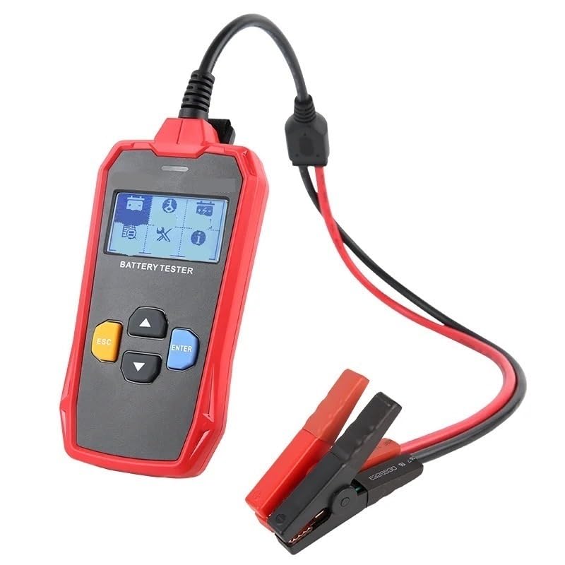 Tester akumulatora samochodowego analizator ładowarki napięcie 12 V 24 V test akumulatora ładowanie skaner