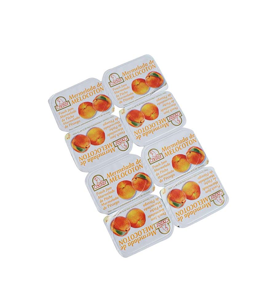 MERMELADA DE MELOCOTON CASTER MONODOSIS 20 GR (396 UNIDADES)