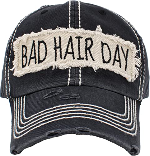 Image of Vacation Beach Camping Womens Baseball Cap Distressed Vintage Unconstructed Embroidered Patch Hat