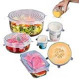 6-pack tapas de silicona elasticas,si usted tiene alguna pregunta, no dude en ponerse en contacto con nuestro servicio de atención al cliente, le brindaremos un servicio amable.