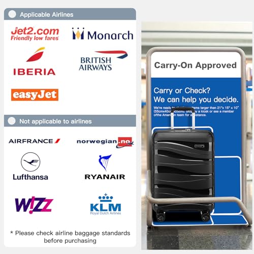 Kono Luggage Sets of 2 Piece L...