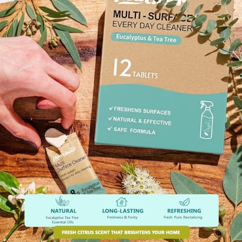 Image of flowcheer Multi Surface Cleaner Refills -12 Pack (Eucalyptus)