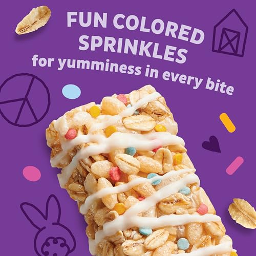 Image of Annie's Gluten-Free Birthday Cake Chewy Granola Bars, 5 ct, 4.9 oz