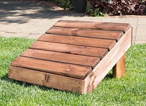 Charles Taylor Traditional Wooden Garden Furniture Foostool