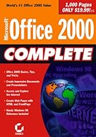 Microsoft Office 2000: Complete 0782124119 Book Cover