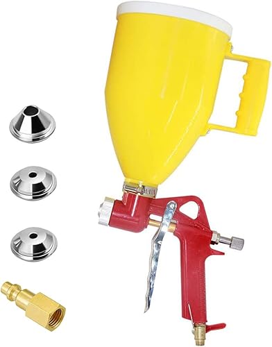 Miniatura 10 de Joywayus Air Hopper - Pistola pulverizadora con boquilla de 0.157 in0.236 in0.315 in, textura de pintura, pulverizador de pintura para paneles de