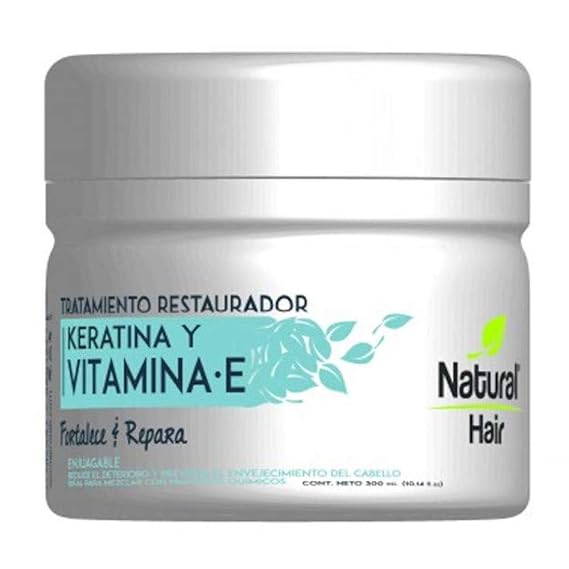 Amazon.com: Naprolab Tratamiento restaurador externo para el cabello natural  con queratina y vitamina E, restaurador, Fortalece y Repara 10.14 onzas,  10.1 fl oz : Belleza y Cuidado Personal
