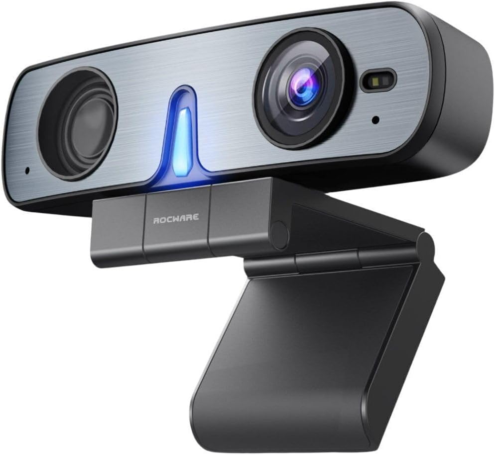 ROCWARE RC08 Webcam - 30 fps - USB 2.0 Type C