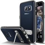 Galaxy S7 Case, OBLIQ [NaKED SHIELD][Black][Metal Kickstand] Slim Fit Crystal Clear Scratch Resist Heavy Duty Protection Dual Layer Case for Samsung Galaxy S7(2016)