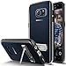 Galaxy S7 Case, OBLIQ [NaKED SHIELD][Black][Metal Kickstand] Slim Fit Crystal Clear Scratch Resist Heavy Duty Protection Dual Layer Case for Samsung Galaxy S7(2016)