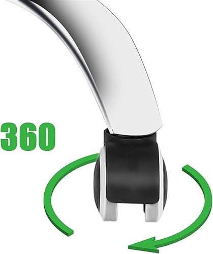 Miniatura 5 de Silla de oficina, silla de oficina en casa, silla de escritorio ergonómica negra, silla de PC de malla con soporte lumbar, silla giratoria ejecutiva