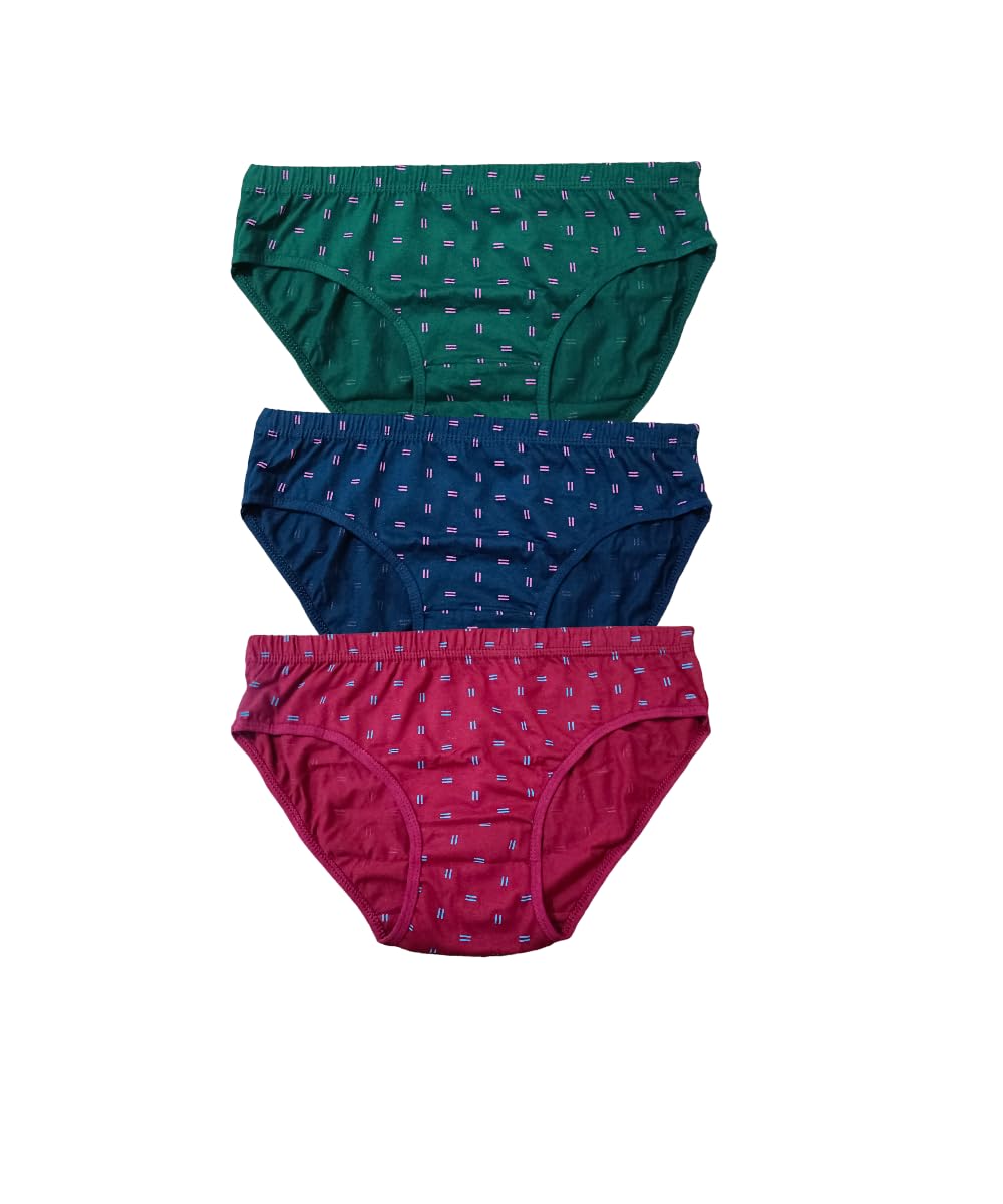 bonum Premium Comfort Panty for Women, Women Antibacterial Cotton Hipster Panty - Pack of 3 (4267 No)-picture-21