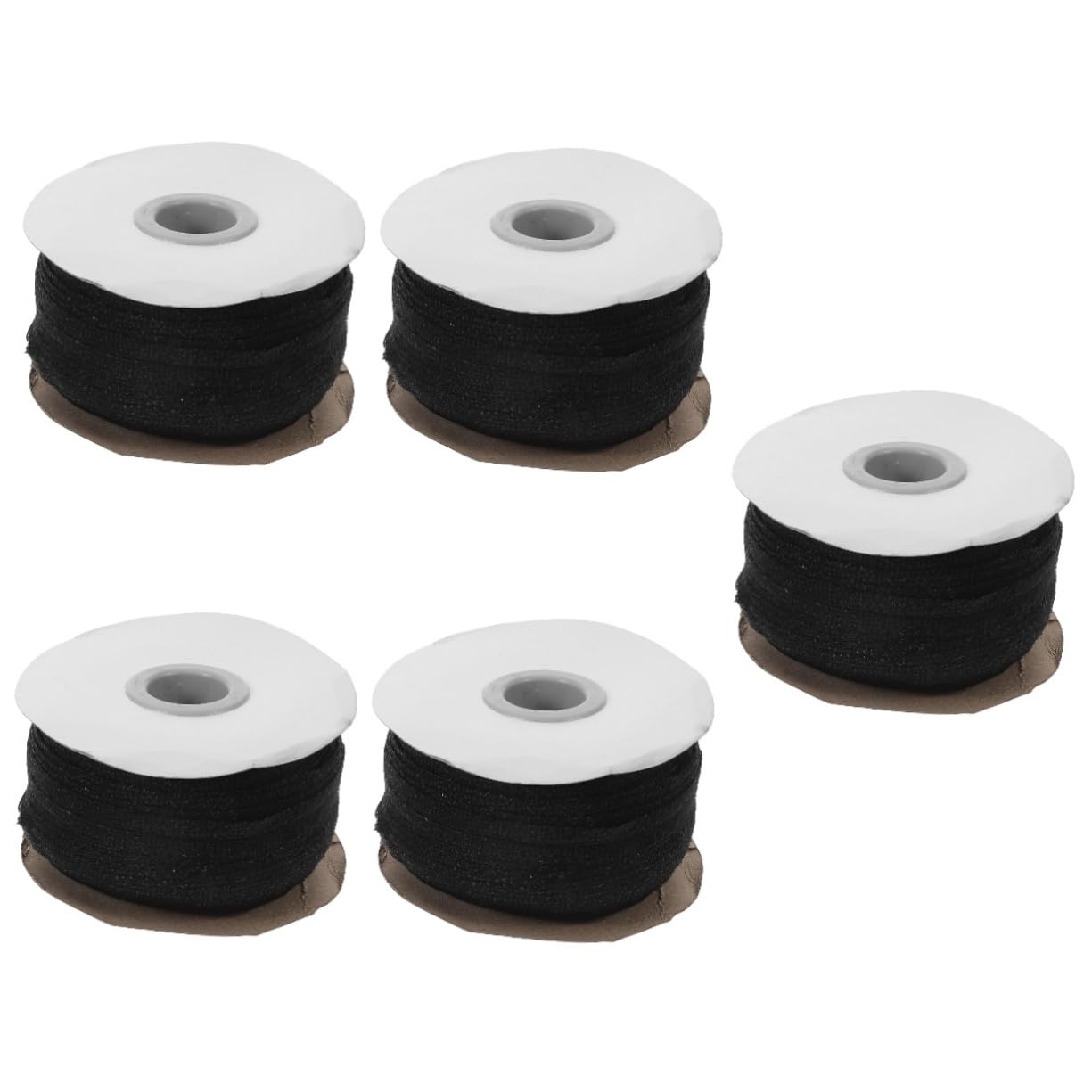 Tofficu 5 Rollos De Entretela Termoadhesiva Elástica white Para Costura De Ropa
