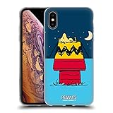 alquiler casa vacaciones cantabria  Head Case Designs Licenciado Oficialmente Peanuts Woodstock Alquiler de casa Mitades y Risas Carcasa de Gel de Silicona Compatible con Apple iPhone XS MAX