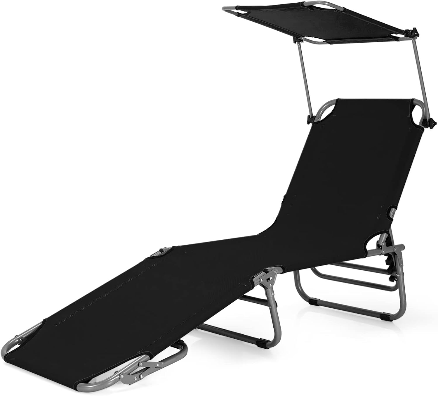 Safstar Folding Lounge Chairs for Outside, Beach Lounge