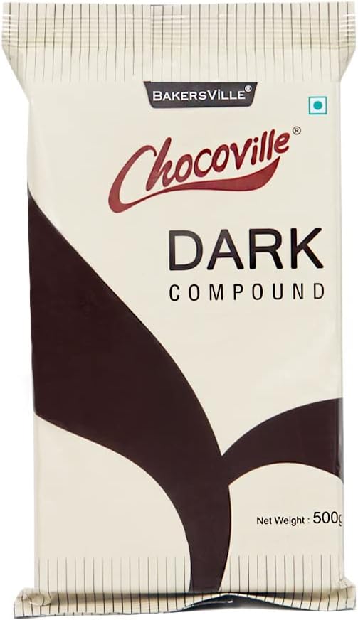 Chocoville Dark Compound Slab 500g