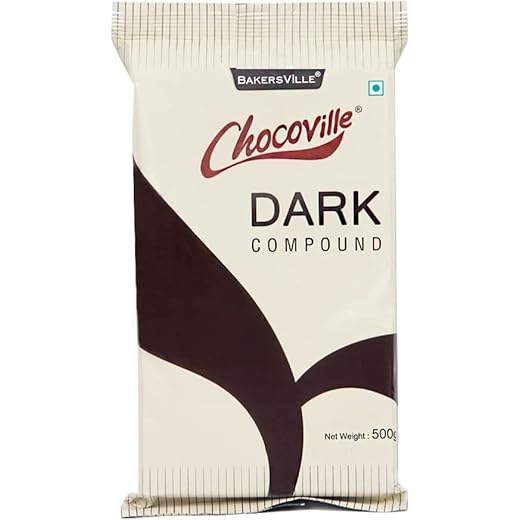 Chocoville Dark Compound Slab 500g
