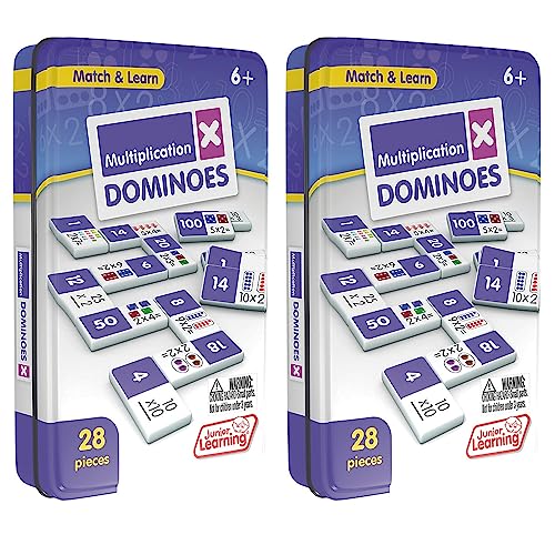 Multiplication Dominoes Juego de 2 Sets