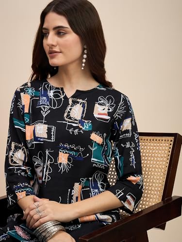 Image of Truvon Fashions Women Cord Set, Kurta and Pant Set