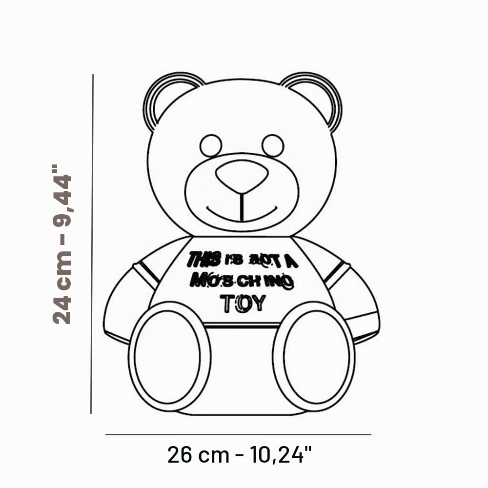 Kartell Toy Lampara, 1.2 W, Marrón, 25x30x24 cm
