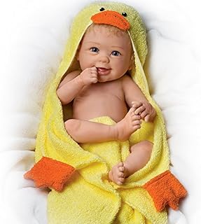 Rub-A-Dub-Dub Washable With Bath Accessories and Hand-rooted Hair So Truly Real Lifelike