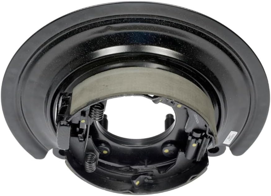 KarParts360 For Dodge Ram 3500/2500 2009 2010 Loaded Brake Backing Plate | Black | M16 Backing Plate Stud Thread Size | 16.2 Millimeters Caliper Bracket Mounting Hole ID | Backing Plate Studs Included