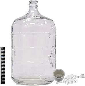 Home Brew Ohio 5 Carboy In Vetro Gallone Con Tappo Albania - Foto 4