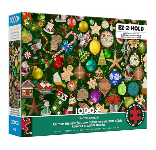 Ceaco - Christmas Ornament Collection - 1000 Piece Jigsaw Puzzle for Adults