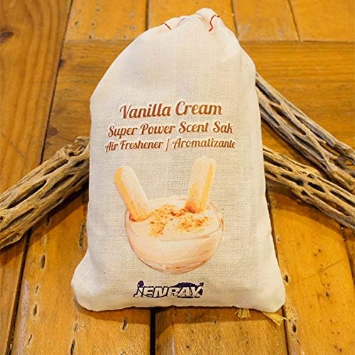 セントサック エアフレッシュナー バニラクリーム Lサイズ Scent Sak Airfreshener Vanilla Cream 芳香剤 車用芳香剤 車 バイク Amazon