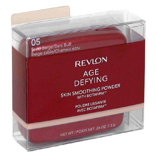 Revlon Age Defying Skin Smoothing Powder with Botafirm, Sand Beige/Bare Buff 05, 0.26 Ounce