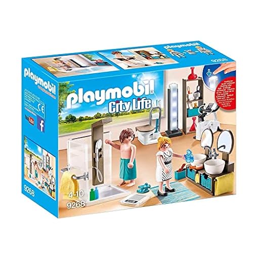 PLAYMOBIL City Life 9268 Baño, con Efectos de Luz, A partir de 4 años | Ya disponible en tu tienda friki favorita! En mundofriki.es! PLAYMOBIL City Life 9268 Baño, con Efectos de Luz, A partir de 4 años | Ya disponible en tu tienda friki favorita! En mundofriki.es!
