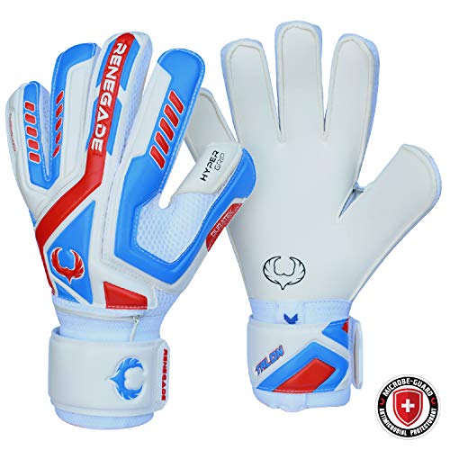 Renegade GK Talon Mirage Goalie Gloves with Pro-Tek Fingersaves & Microbe-Guard | 4mm