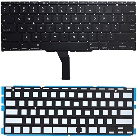 Cool-See Replacement Backlit Backlight Keyboard With 100 Pce Screws For MacBook Air 11" A1370 (Mid 2011) / A1465 (Mid 2012-Early 2015) MC968 MC969 MD223 MD224 MD711 MD712 MJVM2 MJVP2