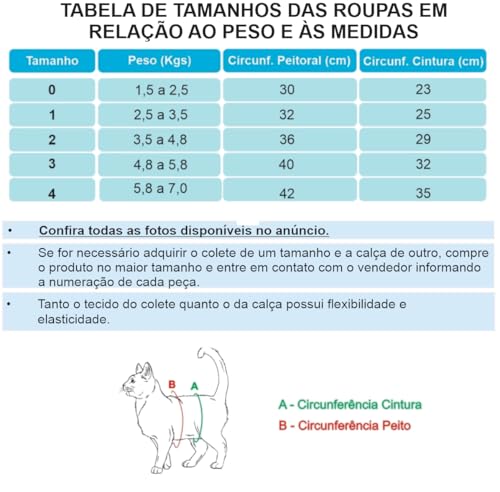 Roupa Protetora Pet Para Gato Que Se Arrasta e Paraplégico - Pernas Traseiras Membros Posteriores (3