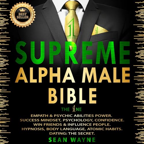 Diseño de la portada del título Supreme Alpha Male Bible. The 1ne (New Version)