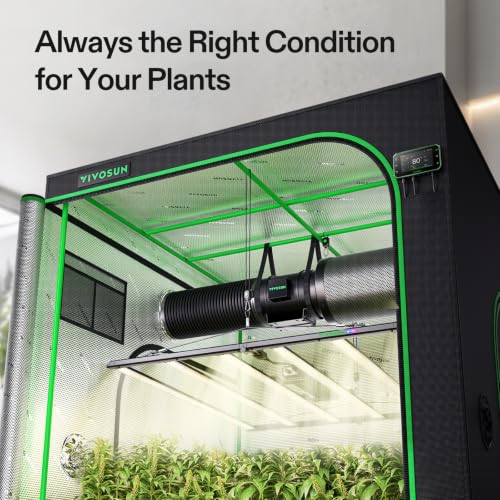 Image of VIVOSUN GIY 5x5 Smart Grow Tent Kit WiFi-Integrated 750W LED Grow System