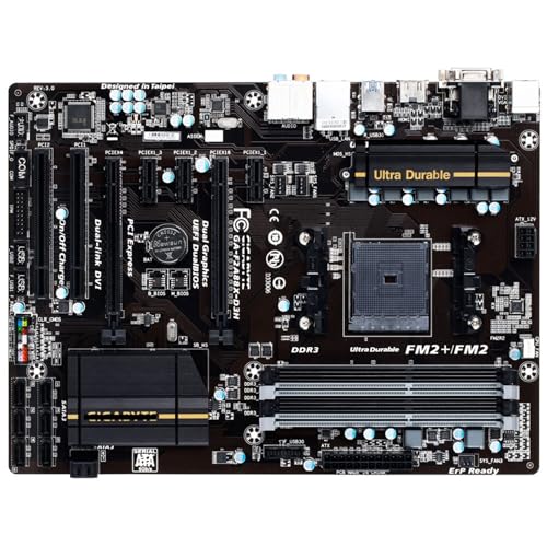 GIGABYTE GA-F2A88X-D3H AMD FM2+ Motherboard with I/O Shield
