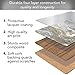 Cala Home Quartz Premium Decorative Hardboard Tabletop Placemats 4-Pack Manufactured in The USA Heat Tolerant and Easily Wipes Clean