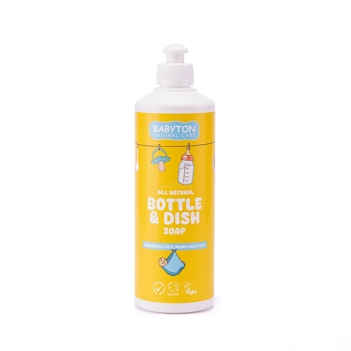 BABYTON Doğal Emzik Ve Biberon Temizleyici 500 Ml