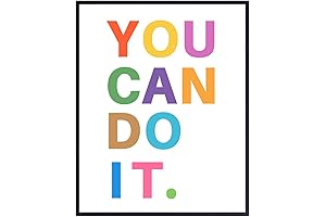 Classroom Decorations-Inspirational Wall Art Print