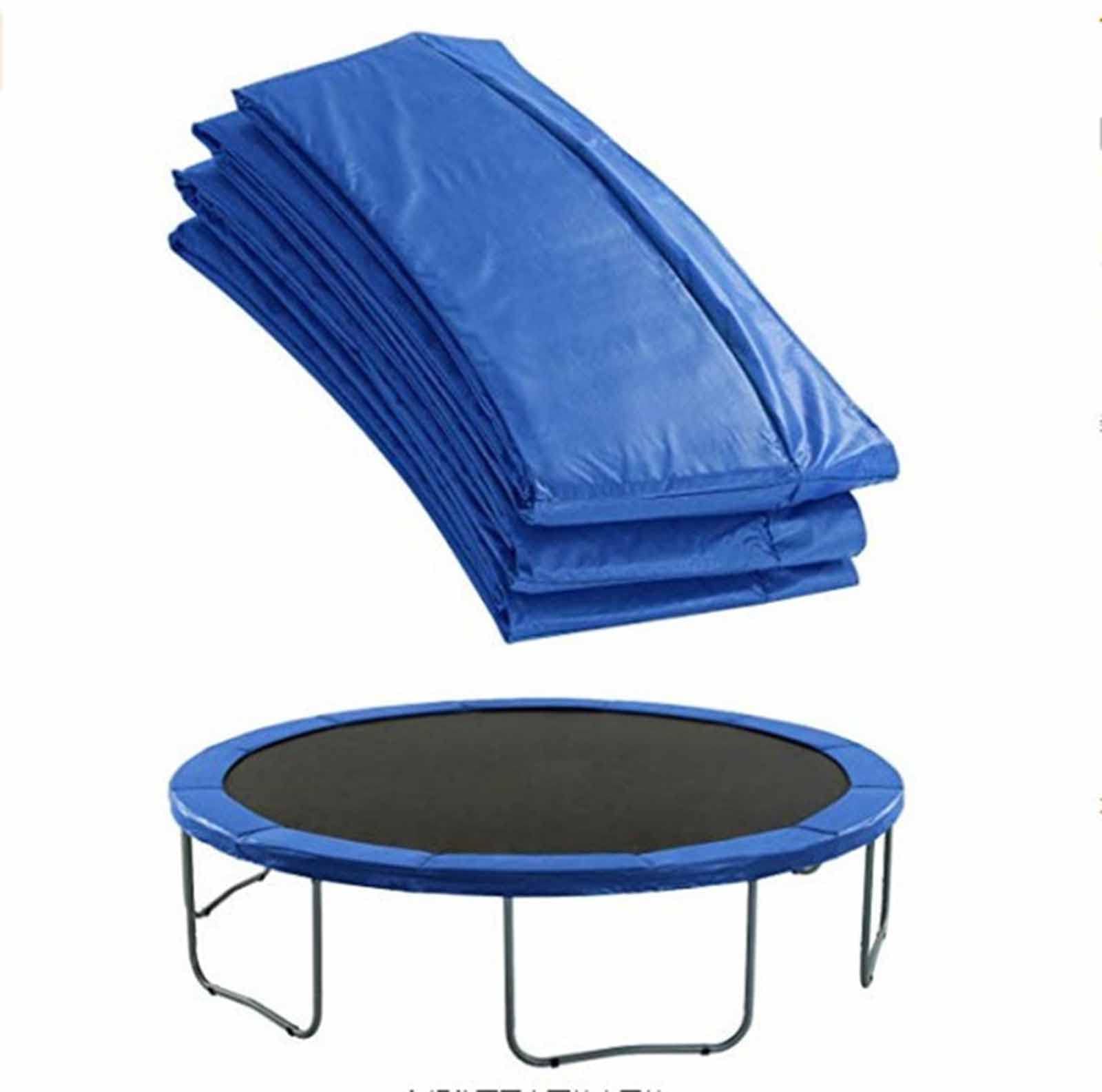 Zapasowa mata bezpieczeństwa do trampoliny do trampolin o długości 1,8 m - 4,9 m, odporna na promieniowanie UV, odporna na rozdarcie, wodoodporna trampolina sprężyny do bezpiecznego skakania