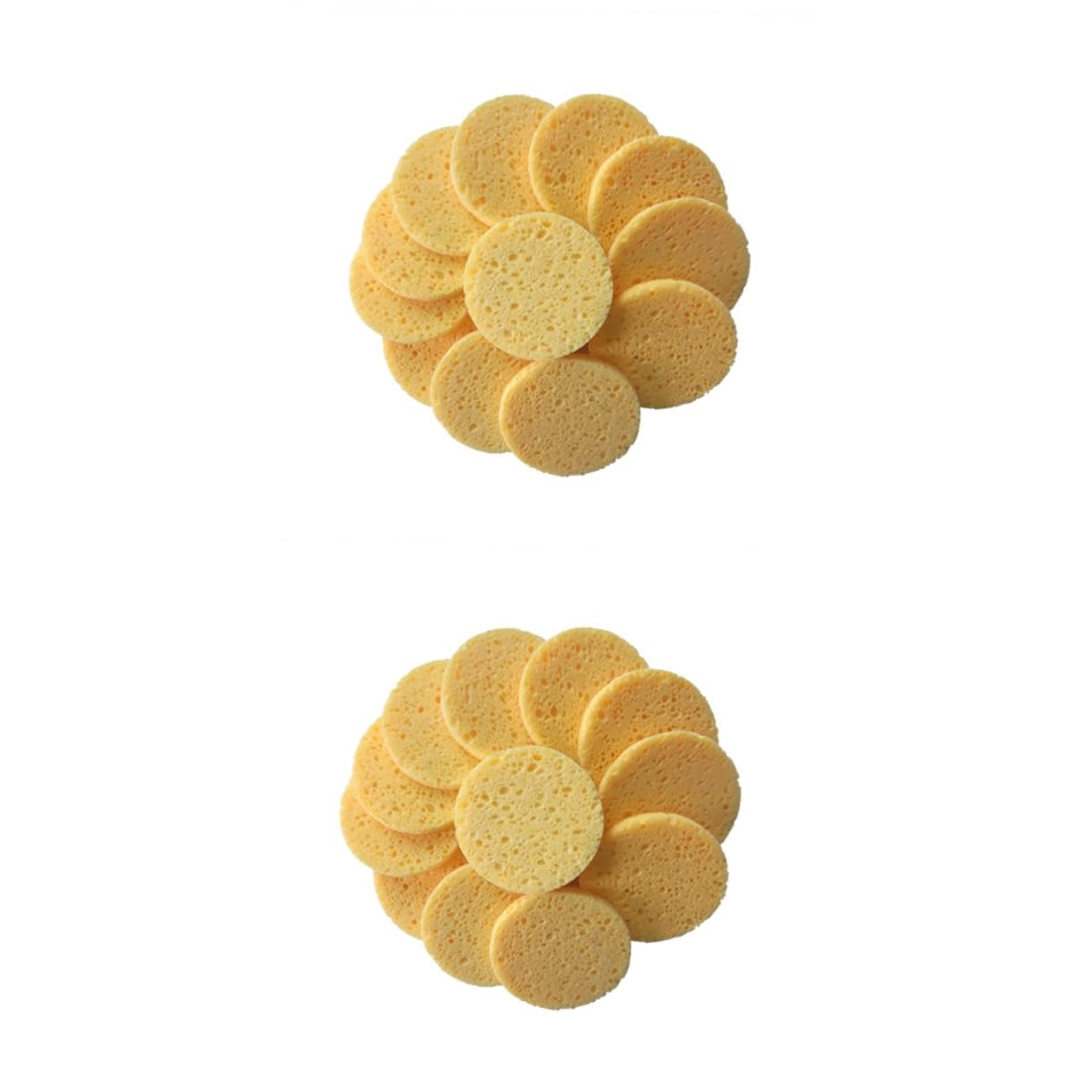 MAGICLULU 100 Stk Gesichtsschwamm make up sponge makeup sponge pezzettino Make-up-Reinigungsmatte natürlicher Schwamm Badeschwamm Make-up-Schwämme Hautpflegeschwamm Gesichtsreinigungsschwamm