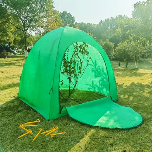 59″*59″*60″ Large Winter Plant Warm Covers with Air Hole for Raised Bed- Warm Tent Freeze Protection Humidity Domes for Germination, Seedling Propagation Protecting Plants from Animals