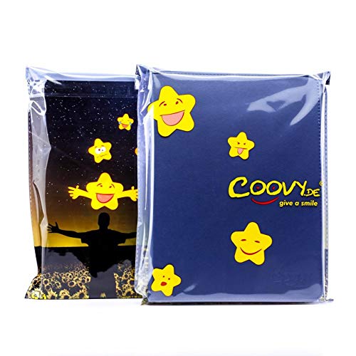 Coque Fine Galaxy Tab 3 7.0 COOVY Housse Protection Bleu Nuit - 4