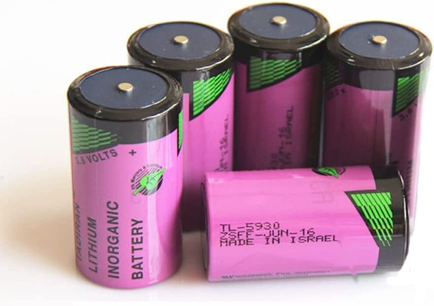 Miniatura 9 de XIAOXX - Batería de cloruro de tionilo de litio (LiSOCL2) de 3.6V 19000mAh TL-5930 (1 unidad) para Tadiran Serie TL-5930 Tamaño D