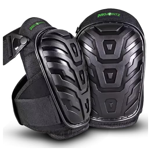 Knee Pads for Work - Professional Gel Knee Pads Heavy Duty for Construction, Flooring, Gardening and Cleaning. Best style knee pads for comfort, protection and durability