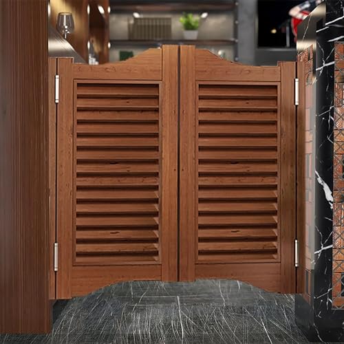 TsoLAY portales de media cintura Puerta abatible interior de cafetería y bar, puerta de media cintura con partición de entrada, puerta de valla de cocina, tamaños de colores personalizados disponibles