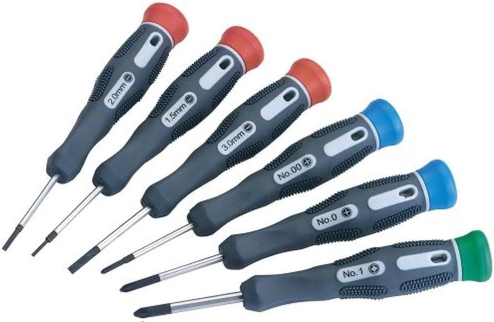 Draper Expert 78924 6-Piece Soft-Grip Precision Screwdriver Set