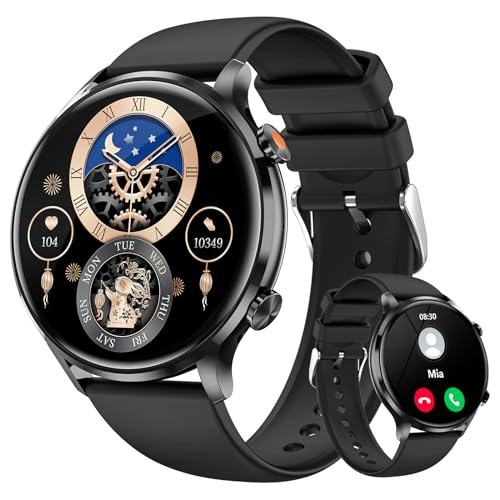 【Modalità sportive multiple】Questo orologio sportivo supporta oltre 100+ modalità sportive tra cui corsa, ciclismo,pallacanestro,nuoto,calcio,ecc. Monitorando la frequenza cardiaca, le calorie, la distanza ei passi durante l'esercizio, fitness tracker uomo ti aiuta a raggiungere meglio ituoi obiettivi di allenamento e soddisfare il tuo esercizio necessità. È resistente all'acqua IP68, permettendo un utilizzo sicuro sotto la pioggia o durante l'attività fisica intensa.